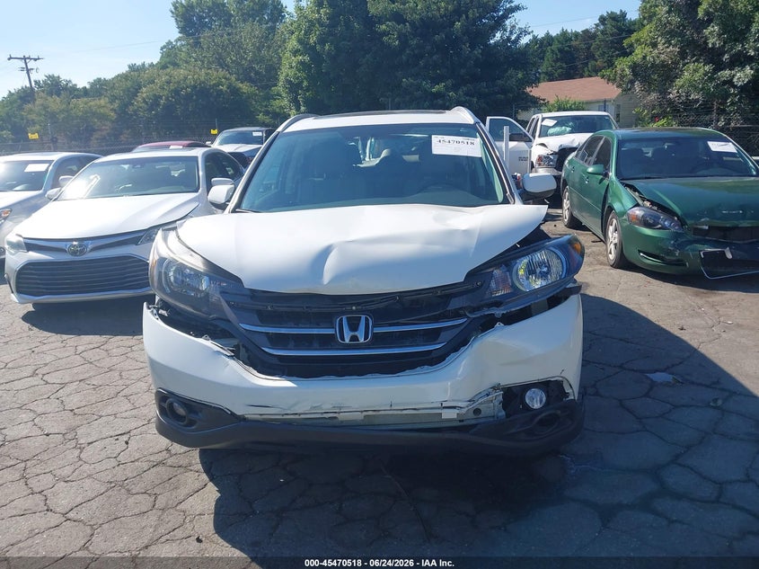 2012 Honda Cr-v VIN 5J6RM3H72CL039054 IAAI salvage auction — FRONT END, Salvage (North Carolina), sold $1,200 on 2026-07-22 (photo 6)