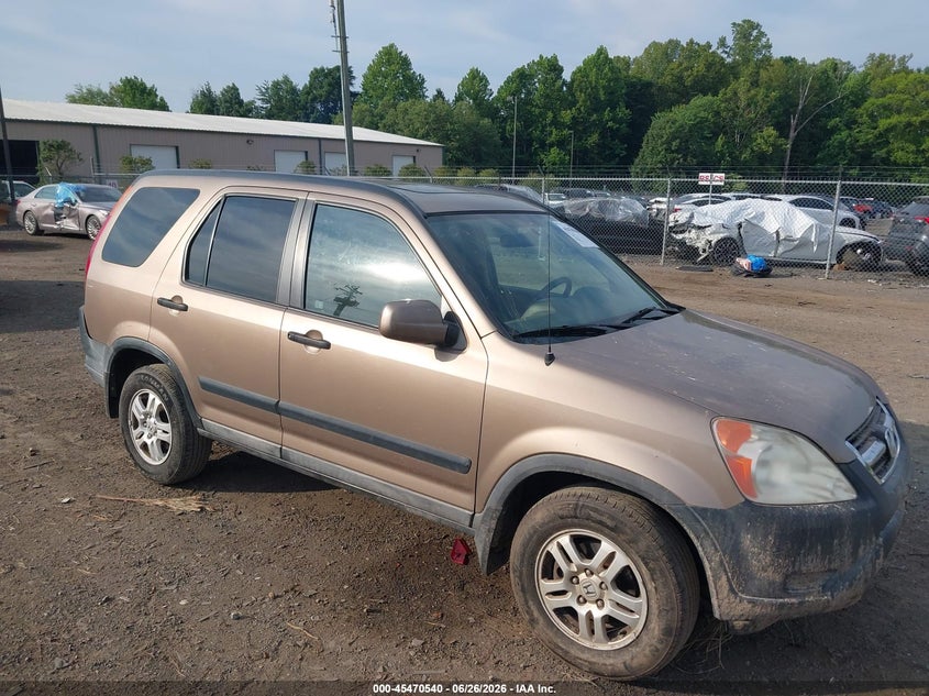 2003 Honda Cr-v VIN SHSRD788X3U106727 IAAI salvage auction — FRONT END, Clear (Virginia), sold $825 on 2026-07-19 (photo 1)