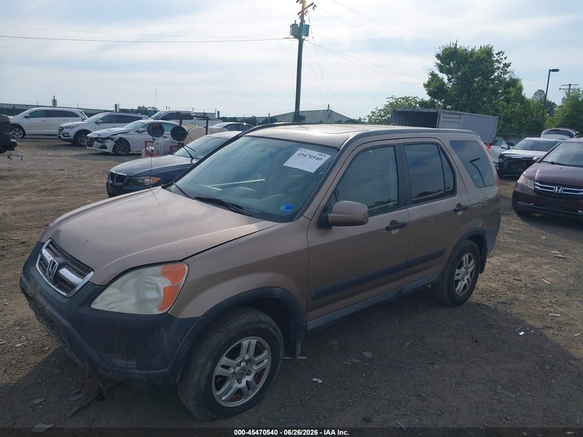 2003 Honda Cr-v VIN SHSRD788X3U106727 IAAI salvage auction — FRONT END, Clear (Virginia), sold $825 on 2026-07-19 (photo 2)