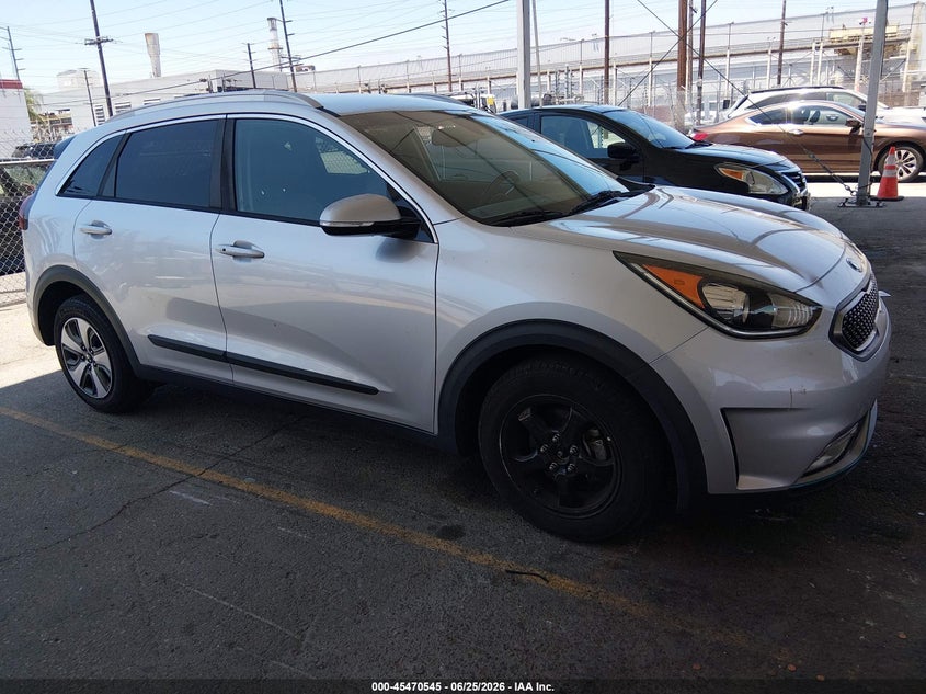 2018 Kia Niro VIN KNDCD3LD8J5139167 IAAI salvage auction — REAR END, Salvage (California), sold $4,650 on 2026-07-14 (photo 1)