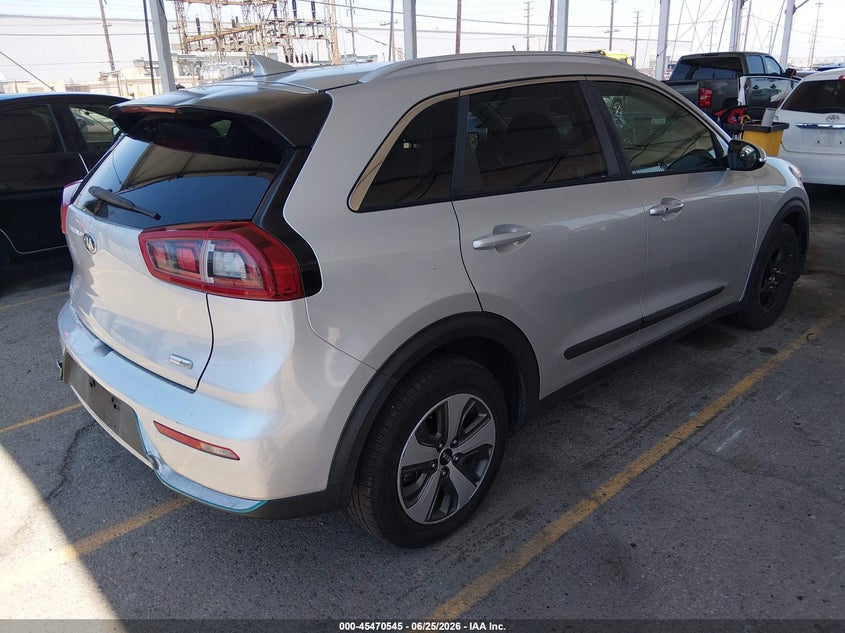 2018 Kia Niro VIN KNDCD3LD8J5139167 IAAI salvage auction — REAR END, Salvage (California), sold $4,650 on 2026-07-14 (photo 4)