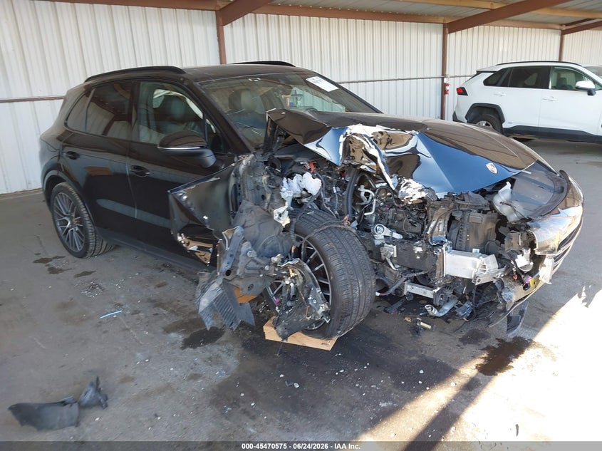 2020 Porsche Cayenne VIN WP1AA2AY5LDA00282 IAAI salvage auction — RIGHT FRONT, Salvage (California), sold $7,850 on 2026-07-23 (photo 1)