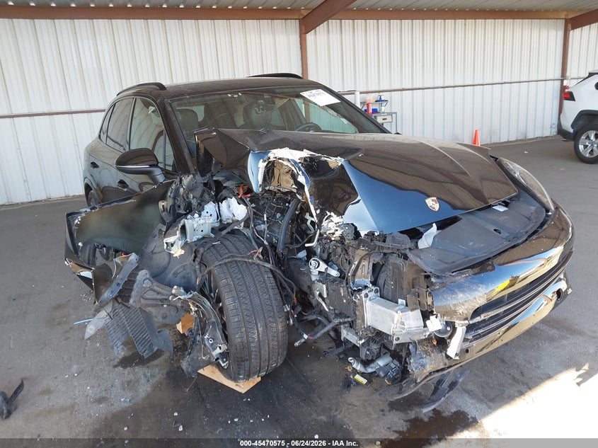 2020 Porsche Cayenne VIN WP1AA2AY5LDA00282 IAAI salvage auction — RIGHT FRONT, Salvage (California), sold $7,850 on 2026-07-23 (photo 6)