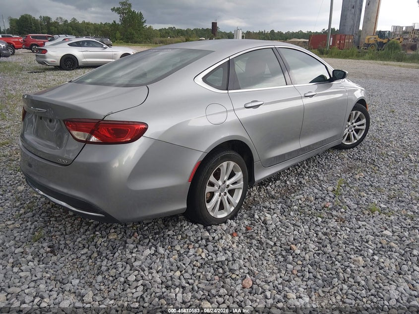 2015 Chrysler 200 VIN 1C3CCCAB1FN577447 IAAI salvage auction — FRONT END, Salvage Title, sold $400 on 2026-07-24 (photo 4)