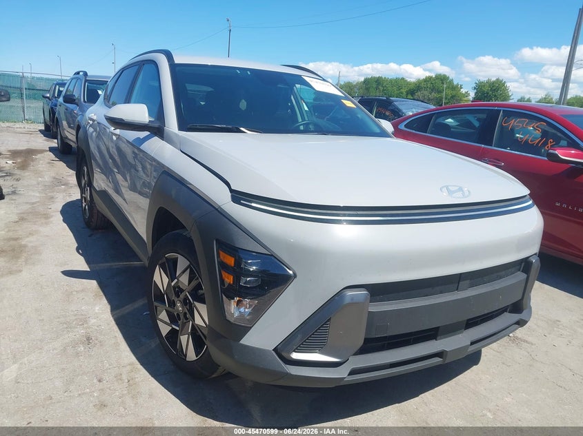 2024 Hyundai Kona VIN KM8HB3AB1RU083258 IAAI salvage auction — REAR END, Salvage Title, sold $9,700 on 2026-07-31 (photo 1)