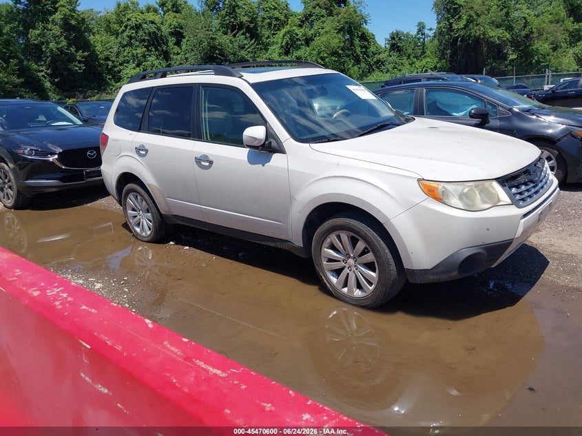2011 Subaru Forester VIN JF2SHADC7BH780614 IAAI salvage auction — NORMAL WEAR, Clear (Virginia), sold $300 on 2026-07-23 (photo 1)