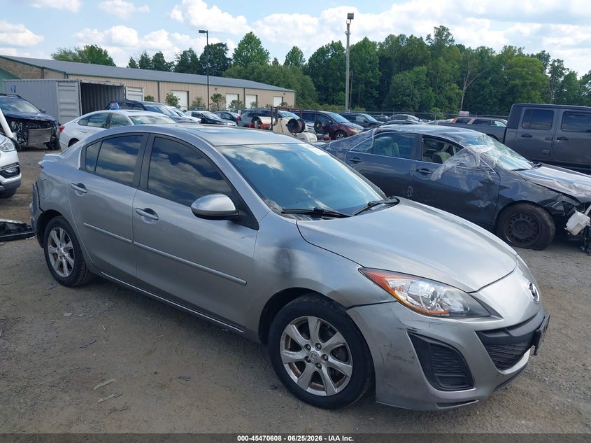 2010 Mazda 3 VIN JM1BL1SF9A1267284 IAAI salvage auction — LEFT FRONT, Clear (Virginia), sold $350 on 2026-07-17 (photo 1)