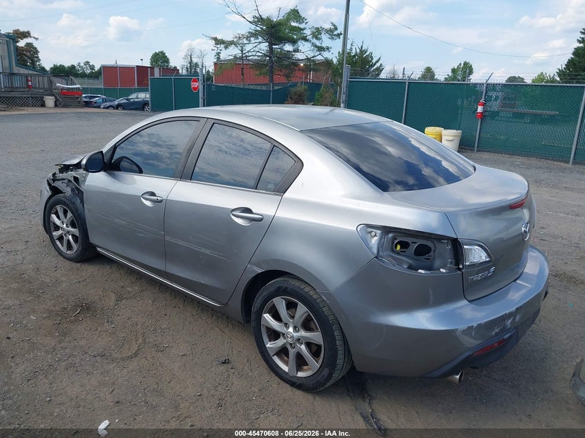 2010 Mazda 3 VIN JM1BL1SF9A1267284 IAAI salvage auction — LEFT FRONT, Clear (Virginia), sold $350 on 2026-07-17 (photo 3)