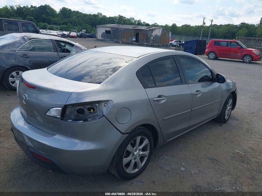 2010 Mazda 3 VIN JM1BL1SF9A1267284 IAAI salvage auction — LEFT FRONT, Clear (Virginia), sold $350 on 2026-07-17 (photo 4)