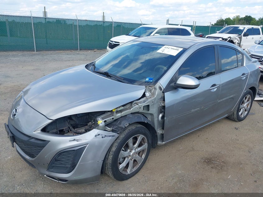 2010 Mazda 3 VIN JM1BL1SF9A1267284 IAAI salvage auction — LEFT FRONT, Clear (Virginia), sold $350 on 2026-07-17 (photo 6)