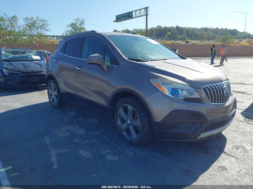 2013 Buick Encore VIN KL4CJASB3DB162319 IAAI salvage auction — NORMAL WEAR, Clear - Dealer Only (California), sold $375 on 2026-07-08 (photo 1)