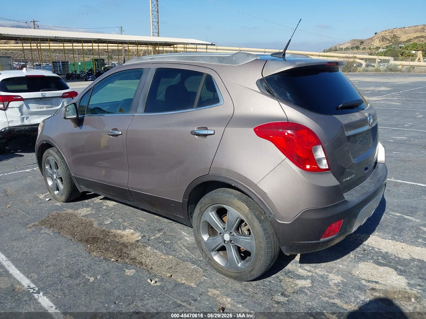 2013 Buick Encore VIN KL4CJASB3DB162319 IAAI salvage auction — NORMAL WEAR, Clear - Dealer Only (California), sold $375 on 2026-07-08 (photo 3)