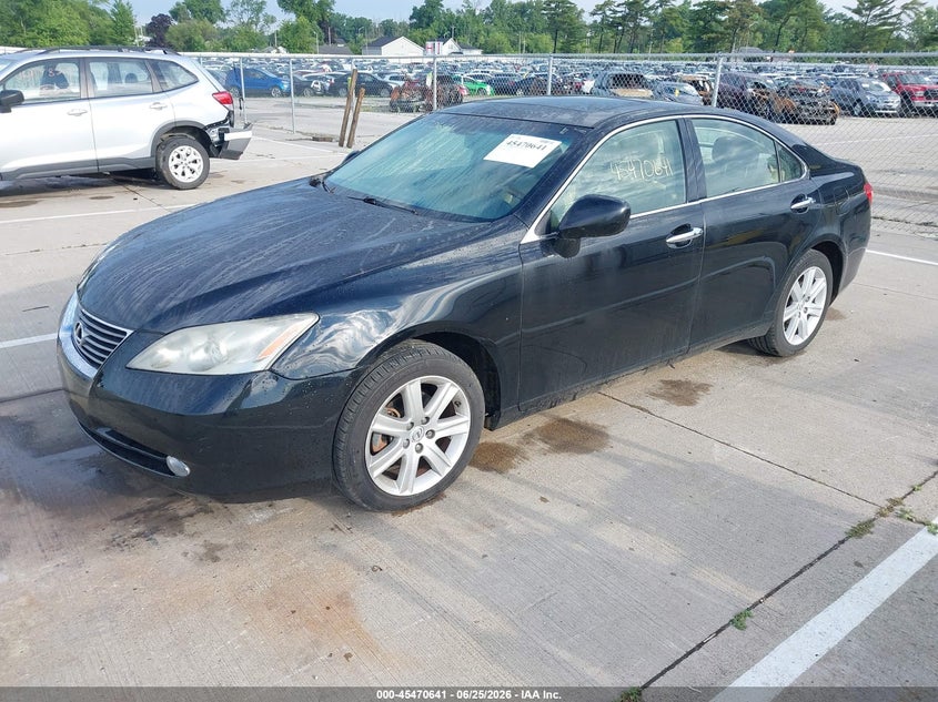 2007 Lexus Es 350 VIN JTHBJ46G572029136 IAAI salvage auction — RIGHT FRONT, Clear (Indiana), sold $1,275 on 2026-07-31 (photo 2)