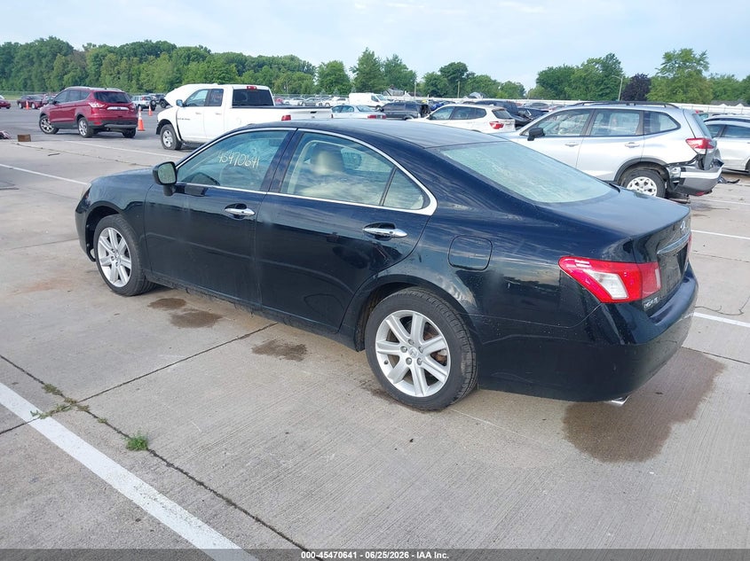 2007 Lexus Es 350 VIN JTHBJ46G572029136 IAAI salvage auction — RIGHT FRONT, Clear (Indiana), sold $1,275 on 2026-07-31 (photo 3)