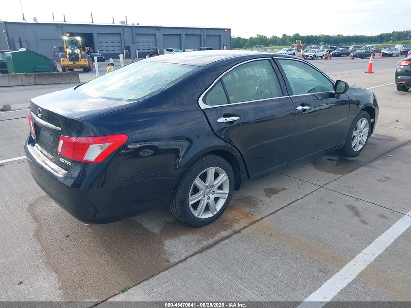 2007 Lexus Es 350 VIN JTHBJ46G572029136 IAAI salvage auction — RIGHT FRONT, Clear (Indiana), sold $1,275 on 2026-07-31 (photo 4)