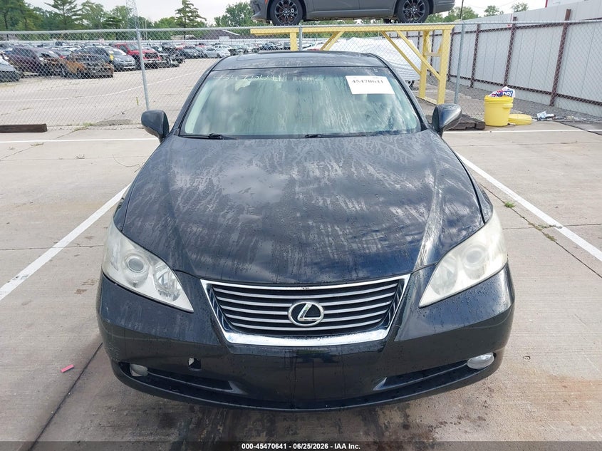 2007 Lexus Es 350 VIN JTHBJ46G572029136 IAAI salvage auction — RIGHT FRONT, Clear (Indiana), sold $1,275 on 2026-07-31 (photo 6)