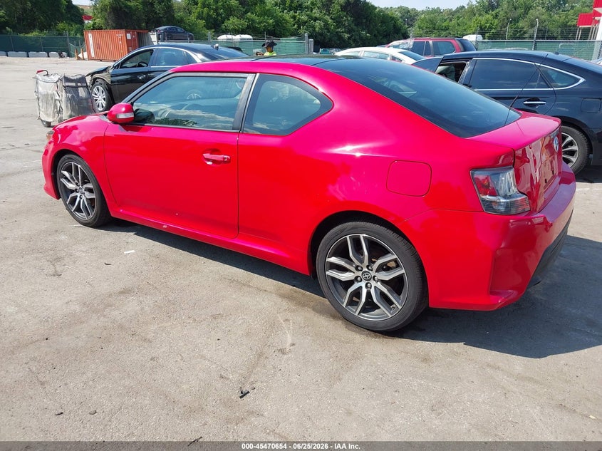 2015 Scion Tc VIN JTKJF5C78FJ003894 IAAI salvage auction — LEFT FRONT, Salvage - Greater Than 75% (Maryland), sold $1,700 on 2026-07-16 (photo 3)