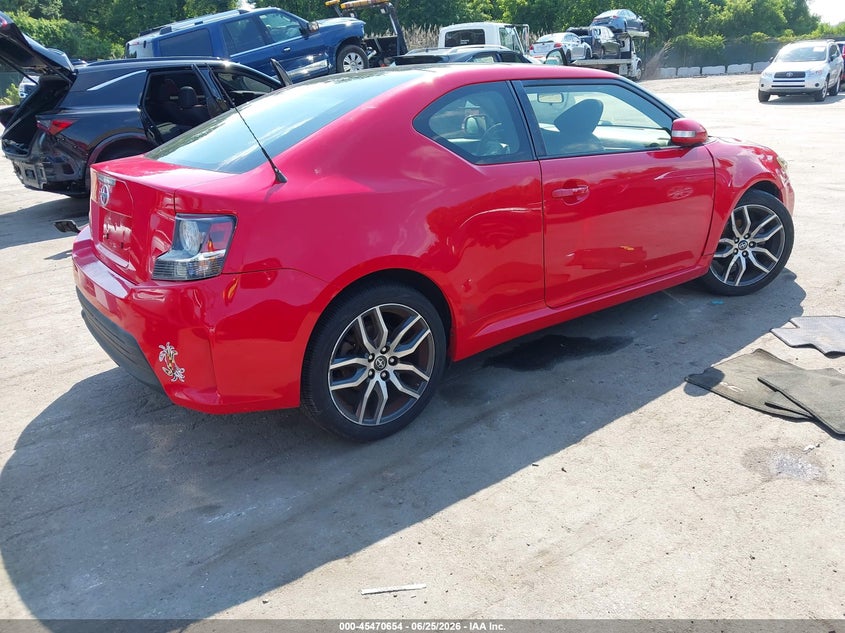 2015 Scion Tc VIN JTKJF5C78FJ003894 IAAI salvage auction — LEFT FRONT, Salvage - Greater Than 75% (Maryland), sold $1,700 on 2026-07-16 (photo 4)