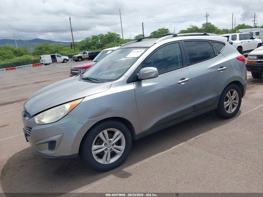 2012 Hyundai Tucson VIN KM8JU3AC1CU455113 IAAI salvage auction — NORMAL WEAR, Clear (Hawaii), sold $750 on 2026-07-28 (photo 2)