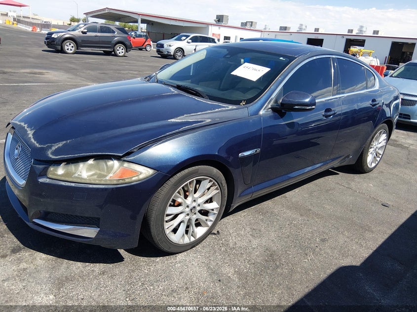 2013 Jaguar Xf VIN SAJWA0E77D8S87925 IAAI salvage auction — NORMAL WEAR, Clear (Nevada), sold $200 on 2026-07-24 (photo 2)