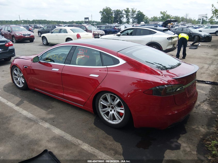 2020 Tesla Model s VIN 5YJSA1E48LF398006 IAAI salvage auction — FRONT END, Salvage (New Jersey), sold $10,700 on 2026-07-24 (photo 3)