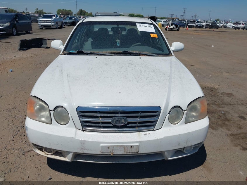 2004 Kia Optima VIN KNAGD128545276000 IAAI salvage auction — NORMAL WEAR, Clear - Dealer Only (California), sold $225 on 2026-07-08 (photo 6)