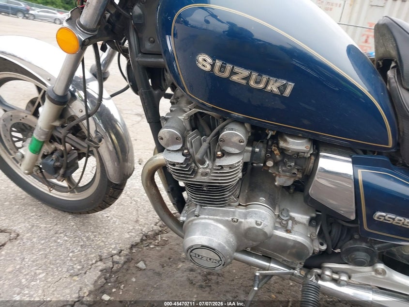 1981 Suzuki Gs850 VIN JS1GS71L3B2102971 IAAI salvage auction — NORMAL WEAR, Clear (Pennsylvania), sold $25 on 2026-07-31 (photo 9)
