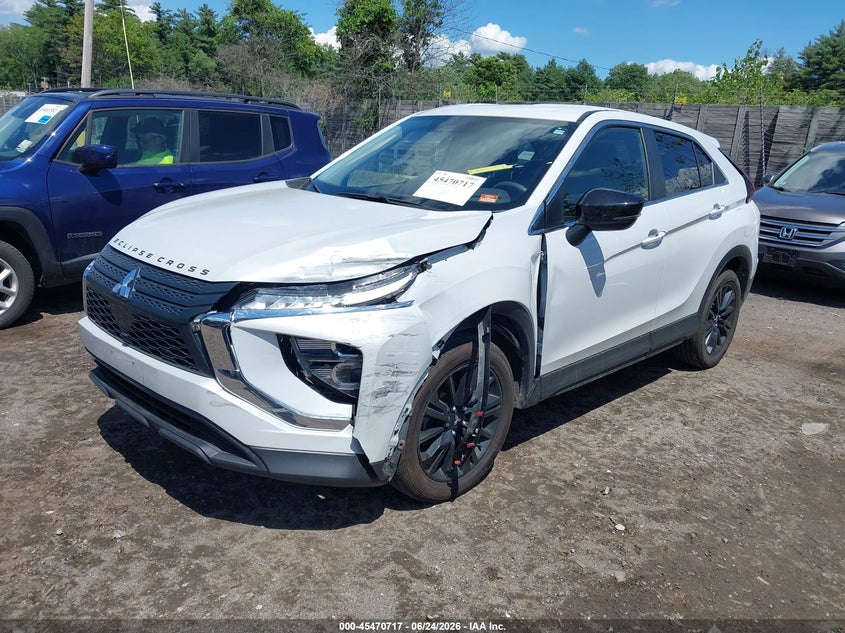 2024 Mitsubishi Eclipse cross VIN JA4ATVAA8RZ074415 IAAI salvage auction — LEFT FRONT, Salvage (New Hampshire), sold $8,500 on 2026-08-21 (photo 2)