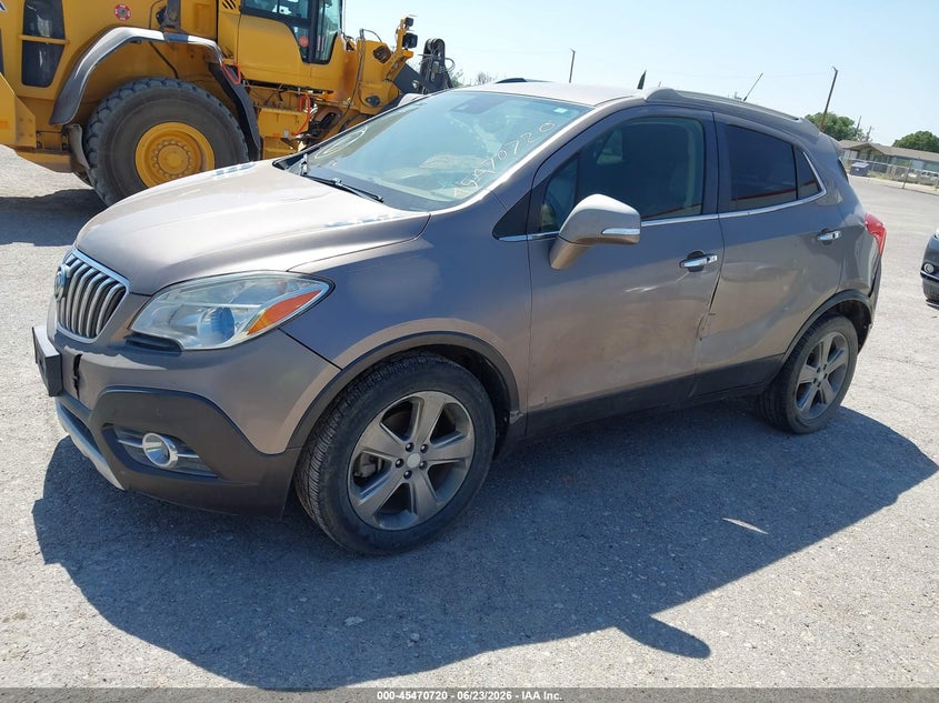 2014 Buick Encore VIN KL4CJDSB9EB654405 IAAI salvage auction — LEFT & RIGHT, Original (Texas), sold $225 on 2026-07-10 (photo 2)