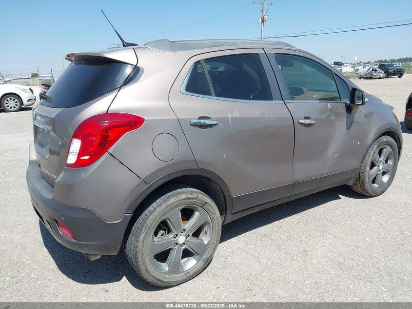 2014 Buick Encore VIN KL4CJDSB9EB654405 IAAI salvage auction — LEFT & RIGHT, Original (Texas), sold $225 on 2026-07-10 (photo 4)