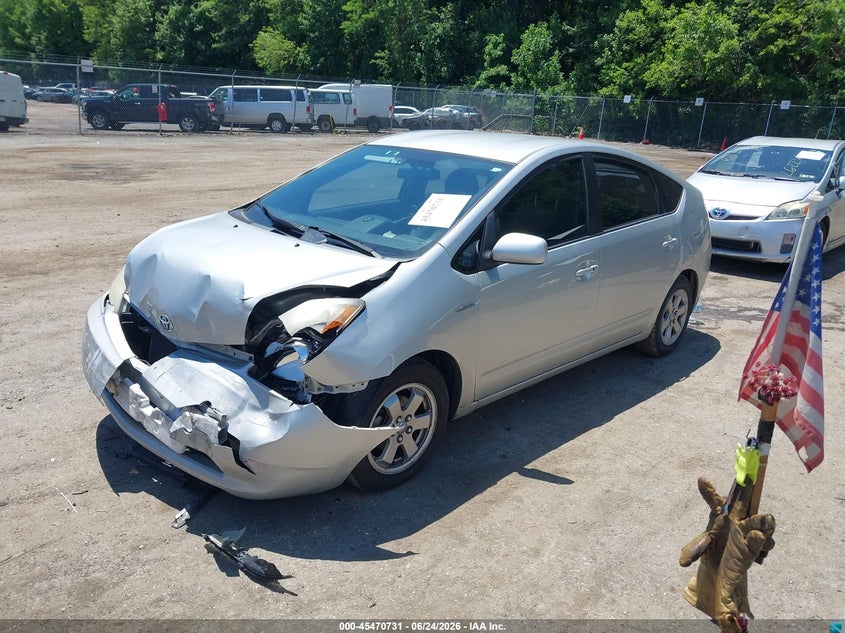 2007 Toyota Prius VIN JTDKB20U277664853 IAAI salvage auction — FRONT END, Salvage - Greater Than 75% (Maryland), sold $250 on 2026-07-21 (photo 2)