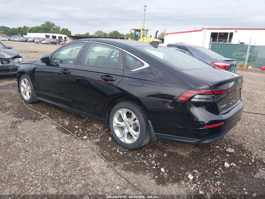 2023 Honda Accord VIN 1HGCY1F25PA033800 IAAI salvage auction — LEFT FRONT, Salvage Title, sold $6,300 on 2026-07-26 (photo 3)