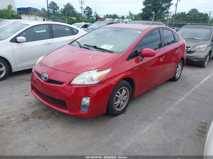 2010 Toyota Prius VIN JTDKN3DUXA1300455 IAAI salvage auction — NORMAL WEAR, Clear-Dealer Only (North Carolina), sold $650 on 2026-07-20 (photo 2)