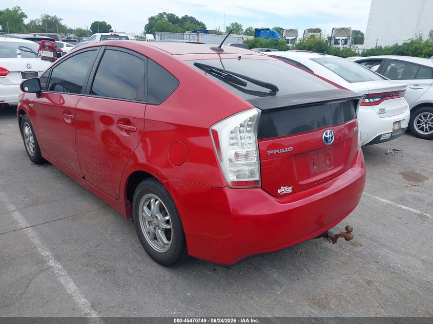 2010 Toyota Prius VIN JTDKN3DUXA1300455 IAAI salvage auction — NORMAL WEAR, Clear-Dealer Only (North Carolina), sold $650 on 2026-07-20 (photo 3)