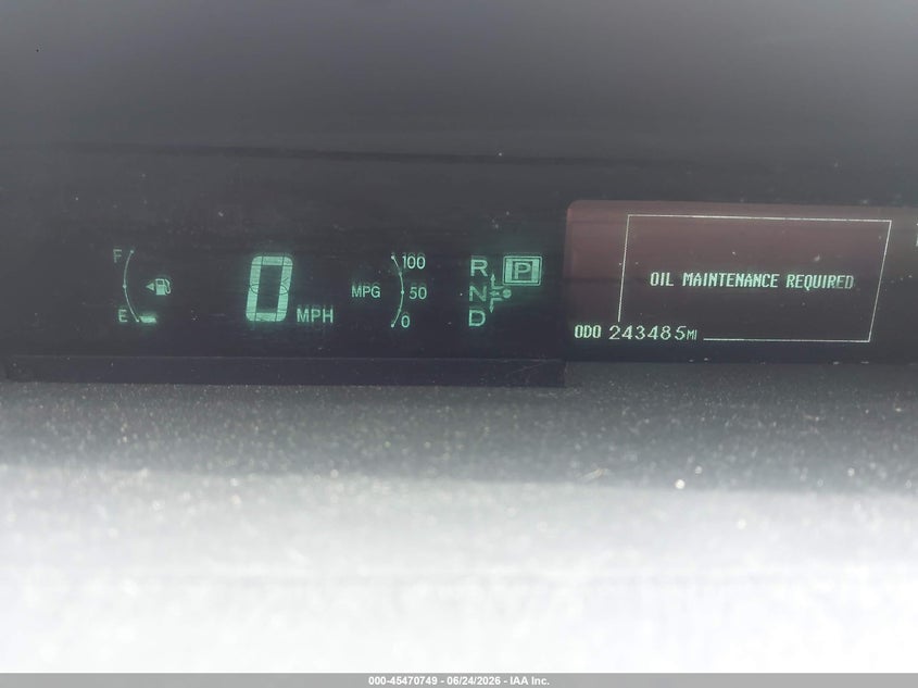 2010 Toyota Prius VIN JTDKN3DUXA1300455 IAAI salvage auction — NORMAL WEAR, Clear-Dealer Only (North Carolina), sold $650 on 2026-07-20 (photo 7)