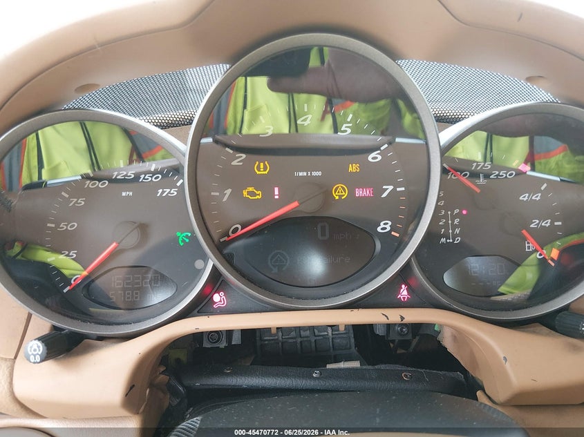 2007 Porsche Cayman VIN WP0AA29807U761085 IAAI salvage auction — RIGHT FRONT, Salvage (California), sold $5,100 on 2026-07-22 (photo 7)