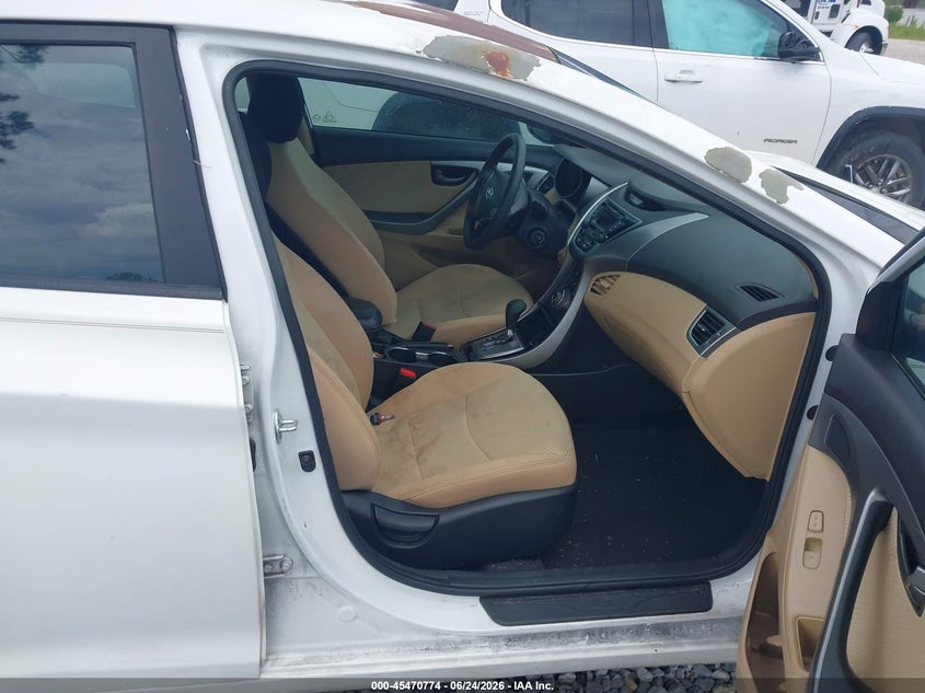 2013 Hyundai Elantra VIN 5NPDH4AE4DH409414 IAAI salvage auction — FRONT END, Salvage (Mississippi), sold $25 on 2026-07-24 (photo 5)