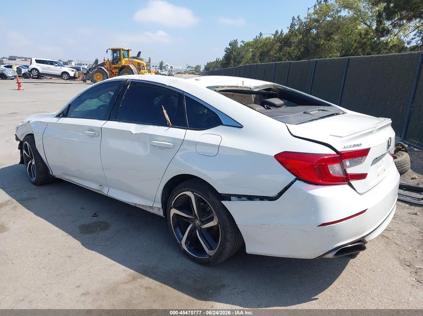2019 Honda Accord VIN 1HGCV1F33KA013944 IAAI salvage auction — ROLLOVER, Salvage (California), sold $975 on 2026-07-05 (photo 3)