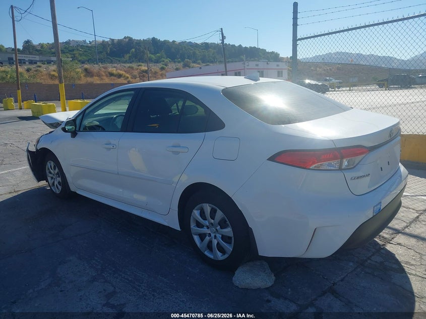 2023 Toyota Corolla VIN JTDBCMFE8P3004526 IAAI salvage auction — FRONT END, Salvage (California), sold $4,000 on 2026-07-11 (photo 3)