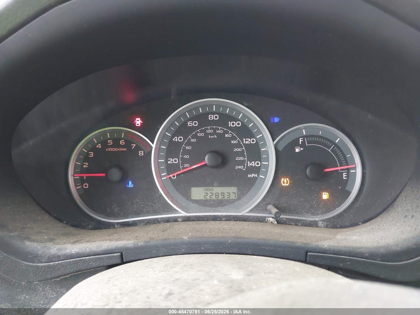2008 Subaru Impreza VIN JF1GH61688G809171 IAAI salvage auction — FRONT END, Salvage (Ohio), sold $25 on 2026-07-16 (photo 7)