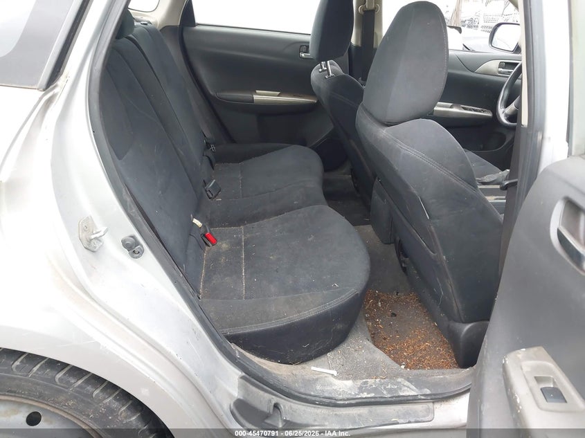 2008 Subaru Impreza VIN JF1GH61688G809171 IAAI salvage auction — FRONT END, Salvage (Ohio), sold $25 on 2026-07-16 (photo 8)