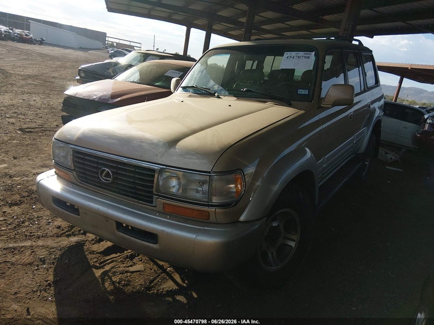 1997 Lexus Lx 450 VIN JT6HJ88J3V0163431 IAAI salvage auction — RIGHT FRONT, Salvage (Arizona), sold $5,100 on 2026-07-28 (photo 2)