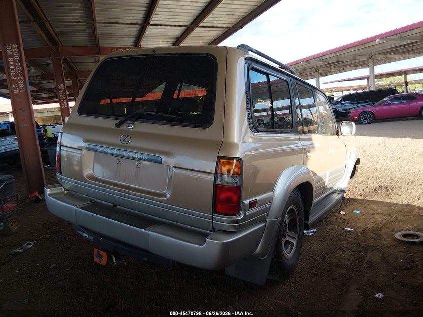 1997 Lexus Lx 450 VIN JT6HJ88J3V0163431 IAAI salvage auction — RIGHT FRONT, Salvage (Arizona), sold $5,100 on 2026-07-28 (photo 4)