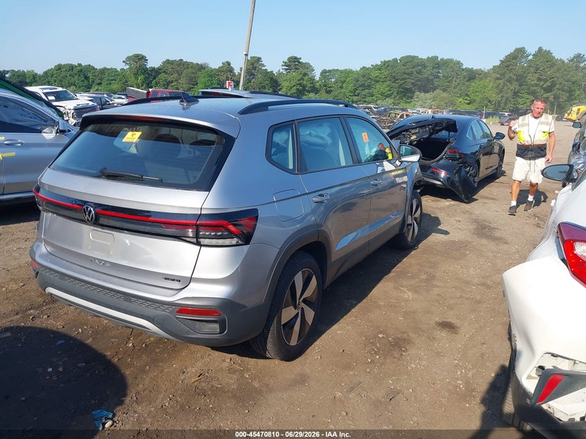 2025 Volkswagen Taos VIN 3VV8C7B29SM006396 IAAI salvage auction — BIOHAZARD/CHEMICAL, Mv-907A (New York), sold $1,650 on 2026-08-13 (photo 4)