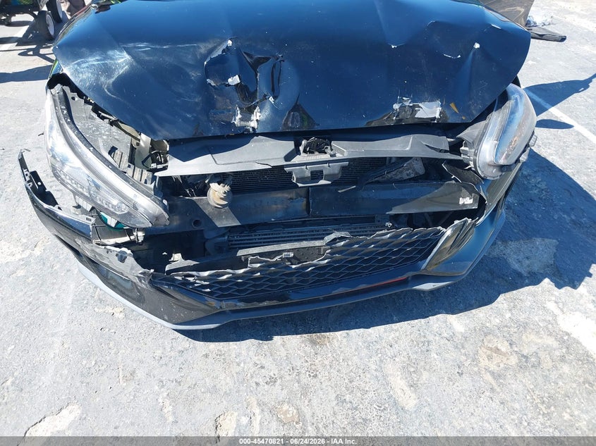 2019 Hyundai Veloster VIN KMHTH6ABXKU006971 IAAI salvage auction — FRONT END, Salvage (California), sold $1,750 on 2026-07-15 (photo 6)