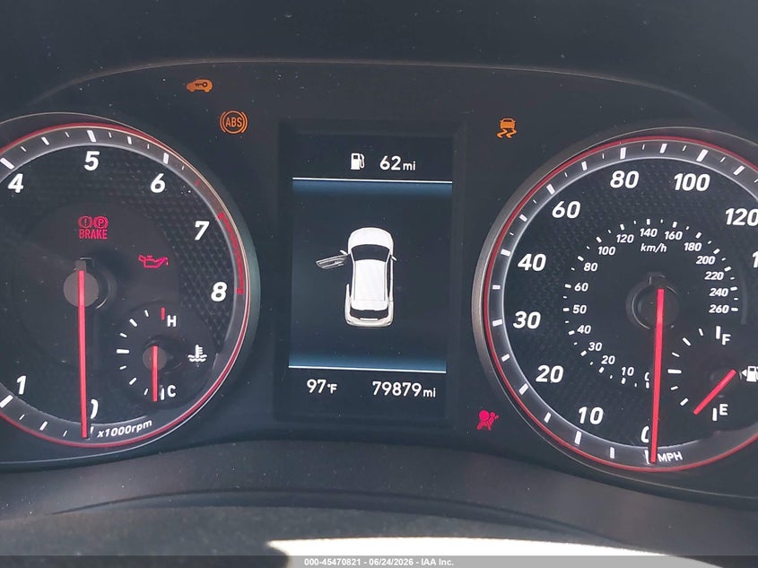 2019 Hyundai Veloster VIN KMHTH6ABXKU006971 IAAI salvage auction — FRONT END, Salvage (California), sold $1,750 on 2026-07-15 (photo 7)