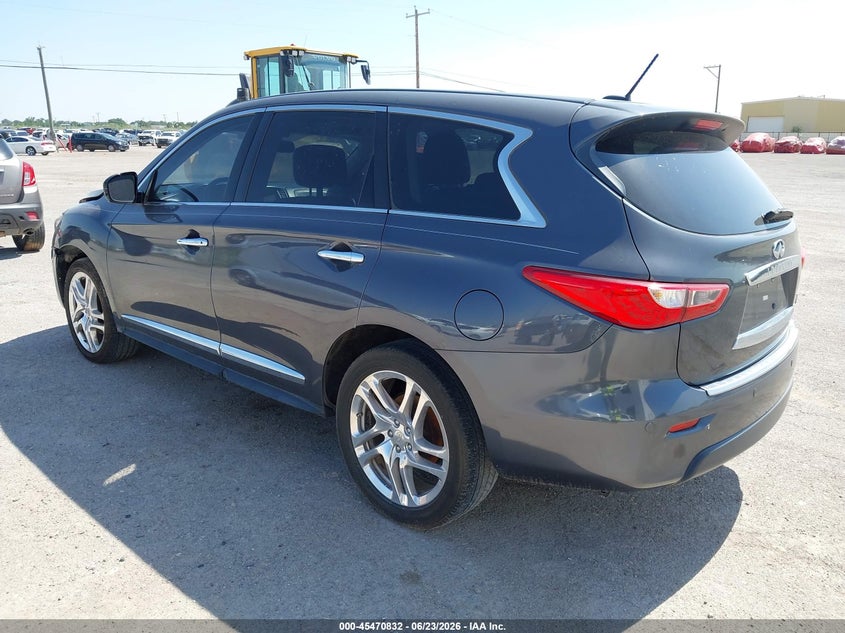 2013 Infiniti Jx VIN 5N1AL0MM2DC314404 IAAI salvage auction — FRONT END, Original (Texas), sold $1,000 on 2026-07-09 (photo 3)