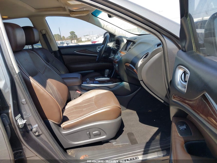 2013 Infiniti Jx VIN 5N1AL0MM2DC314404 IAAI salvage auction — FRONT END, Original (Texas), sold $1,000 on 2026-07-09 (photo 5)