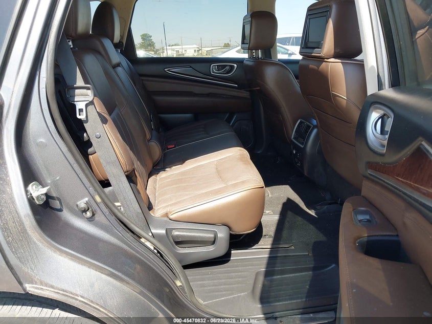 2013 Infiniti Jx VIN 5N1AL0MM2DC314404 IAAI salvage auction — FRONT END, Original (Texas), sold $1,000 on 2026-07-09 (photo 8)