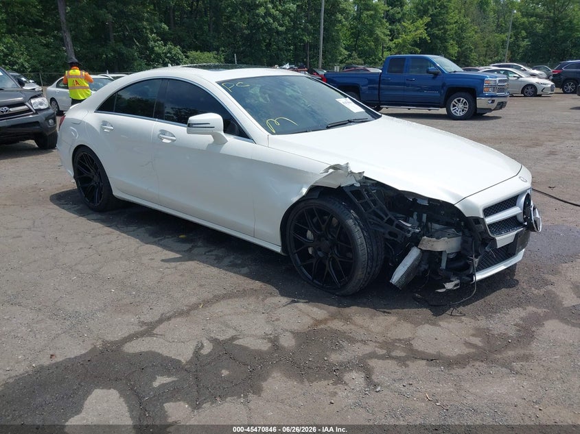 2013 Mercedes-benz Cls-klasse VIN WDDLJ9BB8DA059543 IAAI salvage auction — FRONT END, Salvage Title, sold $2,500 on 2026-08-01 (photo 1)